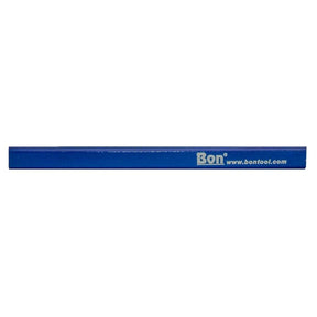 Bon Tool Carpenter Pencil - Blue Casing Hard Black Lead 34-338 (Single Pencil) by Bon Tool