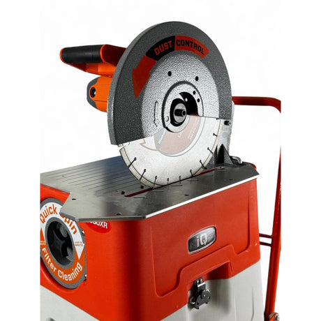 iQ iQ360XT 14-Inch Dry Cut Masonry Saw and Smart Cart (includes blade and rolling table) by iQ