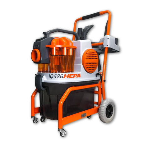 iQ426HEPA Cyclonic Dust Extractor – 190 CFM HEPA Dust Control System by iQ