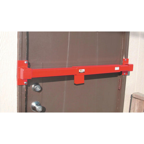 Jobsite Office Door Lock Outward Opening For Trailers And Warehouses Secure Locking Point by The Equipment Lock Company
