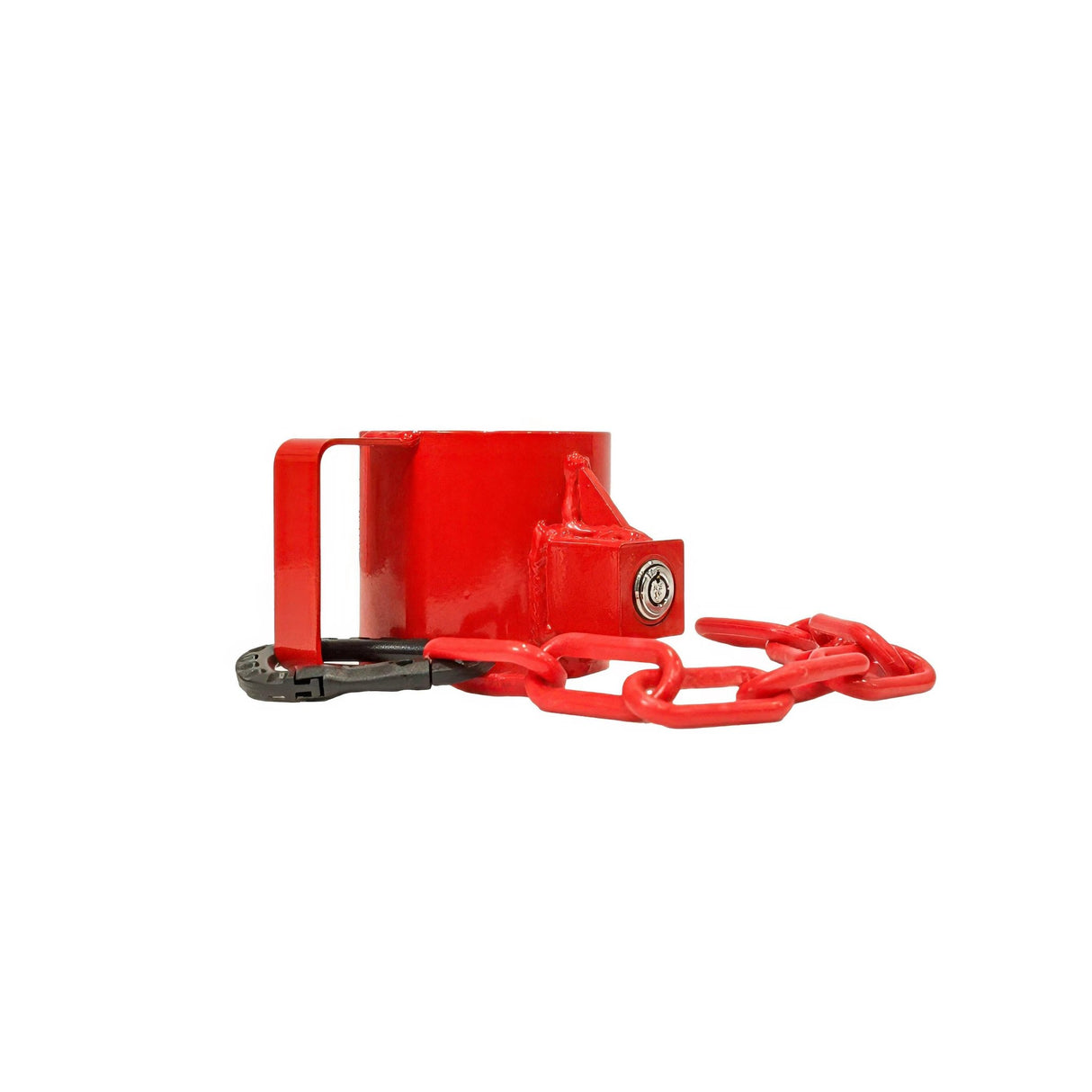 Kingpin Lock Heavy Duty Trailer And RV Security Cover With Built In Lock And Anti Theft Protection by The Equipment Lock Company