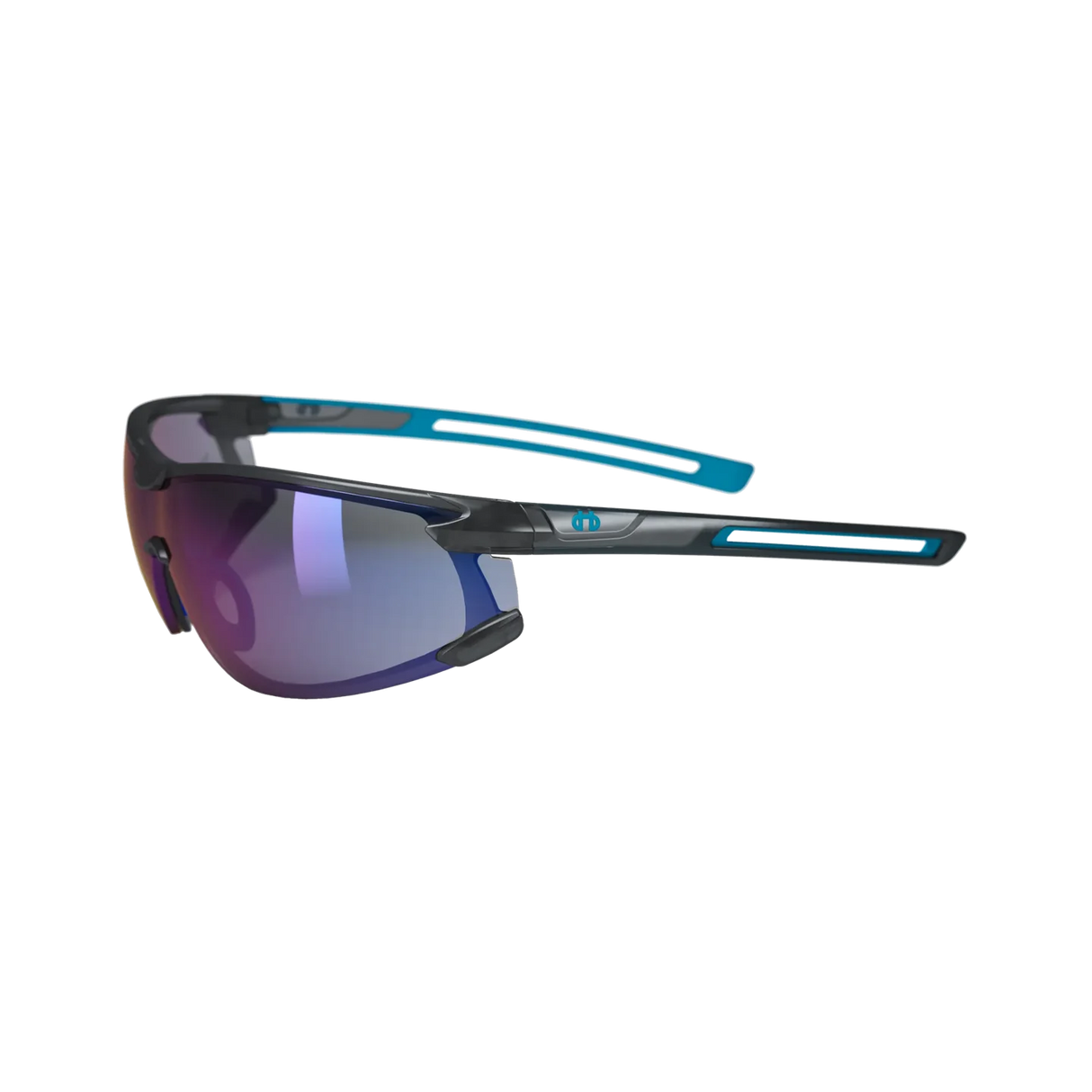 Hellberg Krypton blue mirror safety glasses