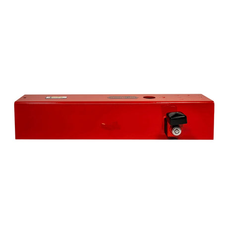 Landing Gear Lock For Trailers Prevents Hand Crank Raising Anti Theft Security For Trailer Owners by The Equipment Lock Company