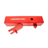 Landing Gear Lock For Trailers Prevents Hand Crank Raising Anti Theft Security For Trailer Owners by The Equipment Lock Company
