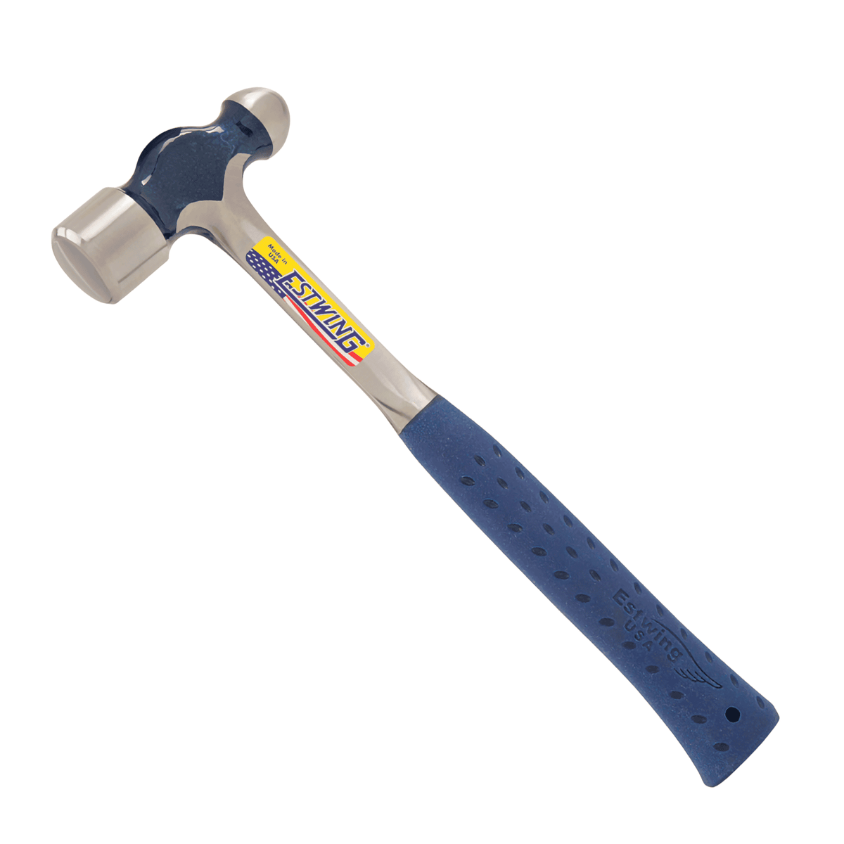 Estwing Ball Peen Hammer - Blue Vinyl Handle