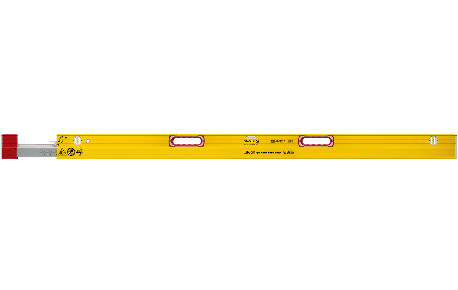 Stabila Type 106 TM magnetic telescopic spirit level by Stabila