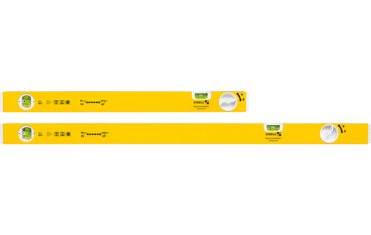 Stabila Type 80 T telescopic spirit level by Stabila