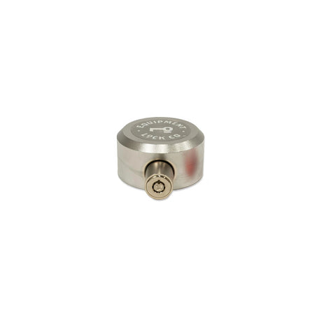 Puck Lock With Hardened Steel Shackle For Trailers Gates And Storage Containers Ultimate Security by The Equipment Lock Company