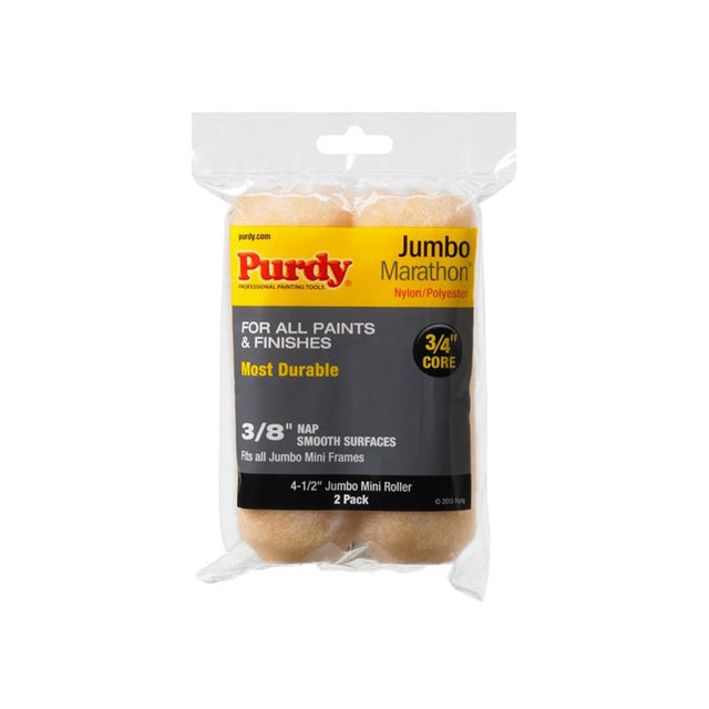 Purdy Marathon Jumbo Mini Roller Sleeve – 114mm (4.1/2in) (Pack of 2)