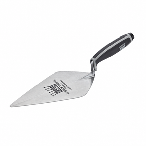 Ragni London Pattern Brick Trowel with black and grey handle