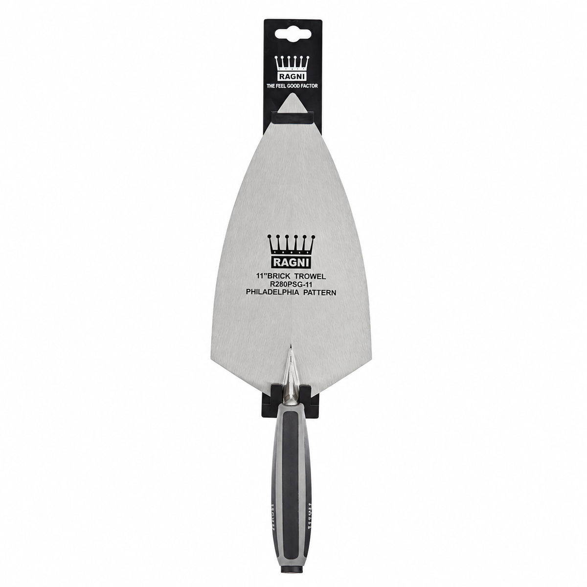 Ragni Philadelphia brick trowel black and grey handle