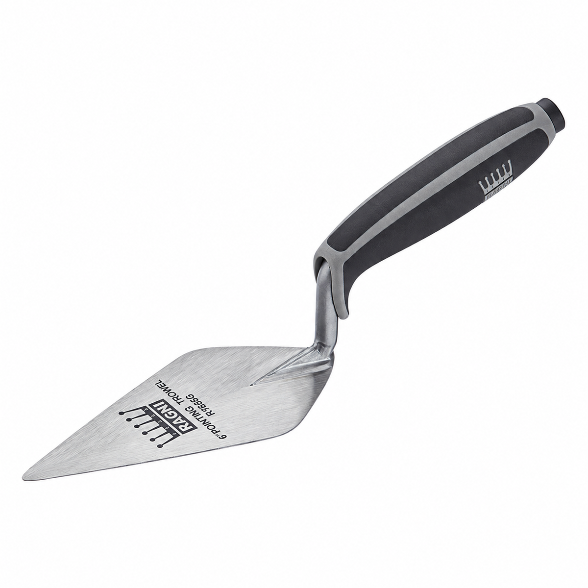 Ragni Pointing Trowel with black and grey handle