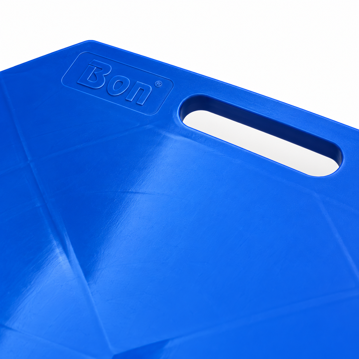 RhinoBoard mortar board – Bon logo and carry handle close-up