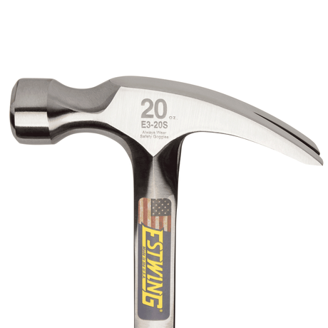 Estwing one-piece forged rip hammer detail