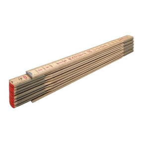 Stabila 18214 Type 607 N-S wooden folding rule, 2 m by Stabila