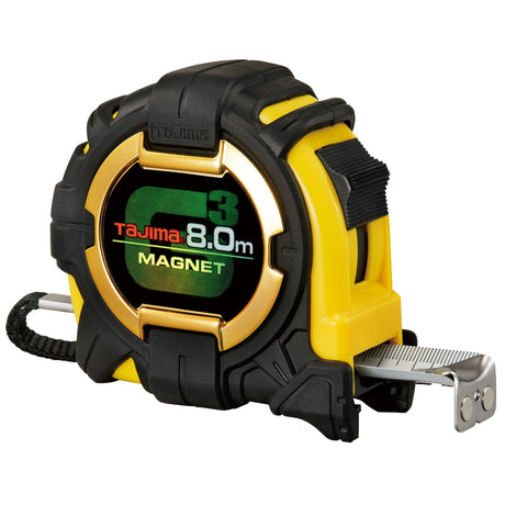 Tajima G3 Magnetic Metric Tape Measure – 8m