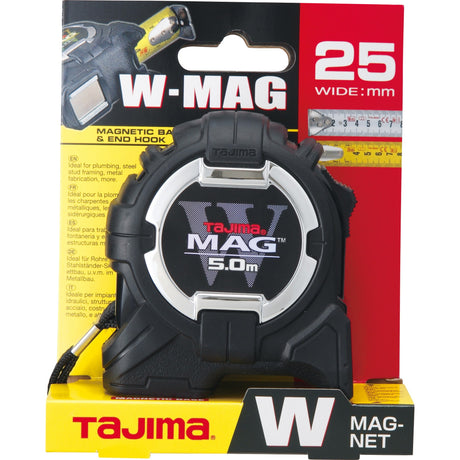 Tajima W-Mag 5m Metric Tape Measure