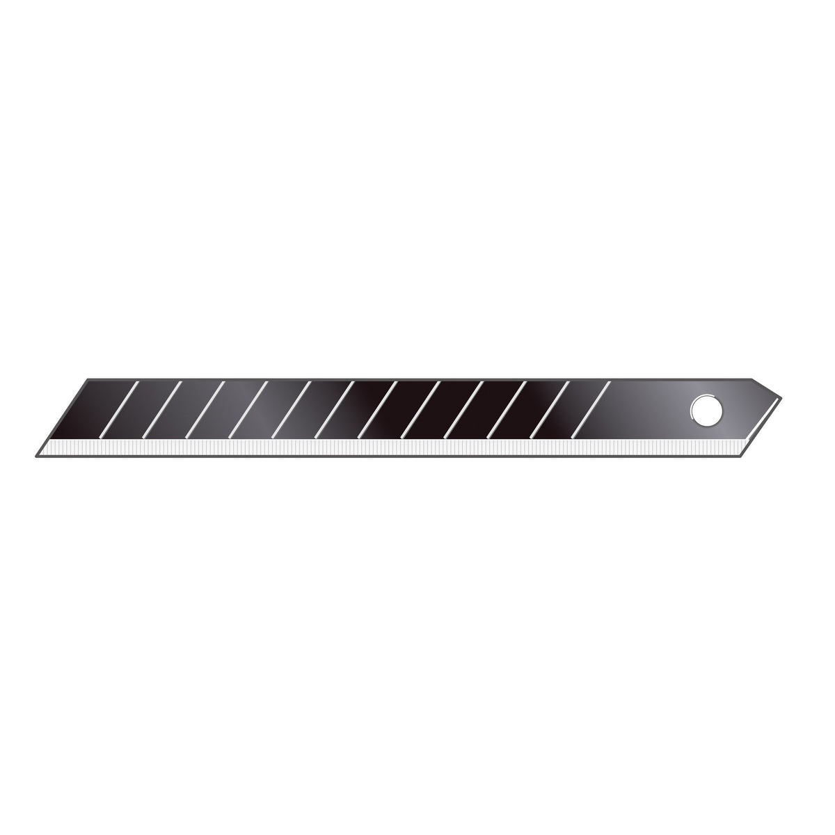 Tajima Razar Black snap-off blades - 9mm / 10 blades - TALCB30RBC