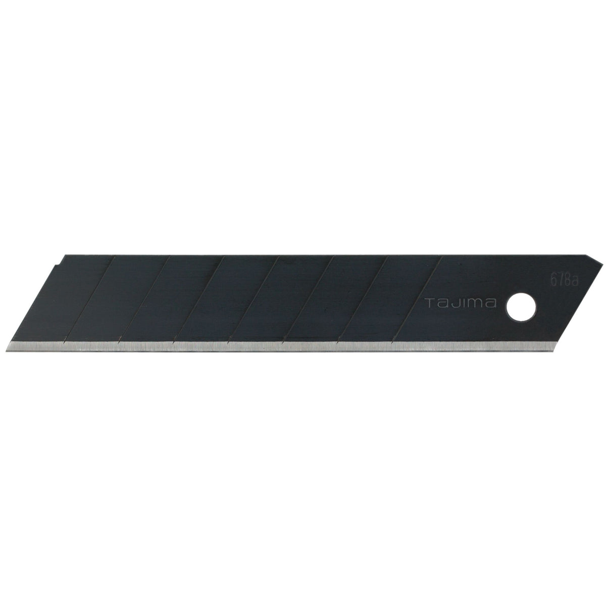 Tajima Razar Black snap-off blades - 18mm / 10 blades - TALCB50RBC