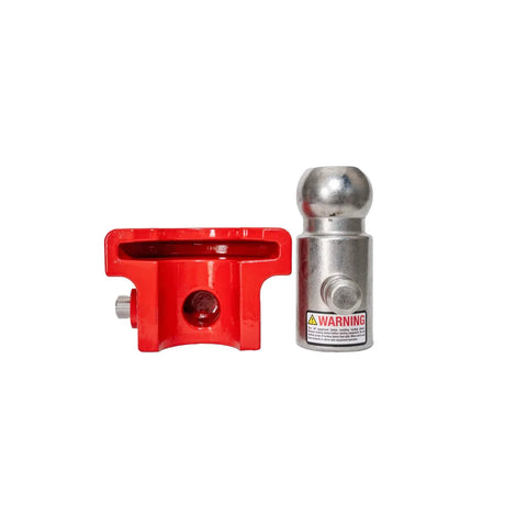 Trailer Hitch Lock With Two And Five Sixteenth Inch Ball And Ring Security For Trailers And Caravans by The Equipment Lock Company