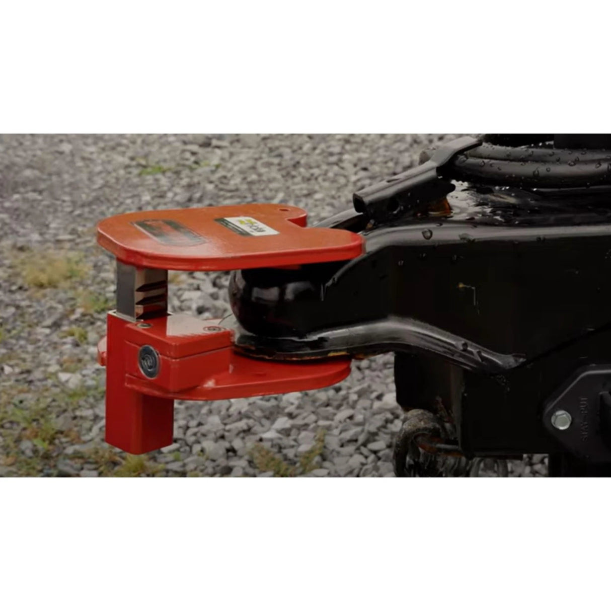 Ball And Ring Hitch Lock Theft Deterrent For Trailers Secures Standard Ball And Ring Couplings by The Equipment Lock Company