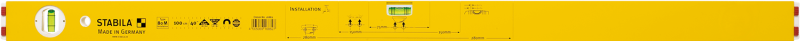 Stabila Type 80 M Installation spirit level, 100 cm - 100 cm