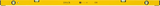 Stabila Type 70 P-2-2 spirit level, 150 cm - 150 cm