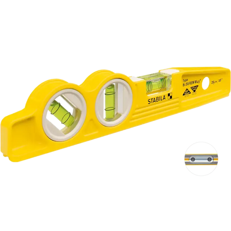 Stabila Type 81 SV REM W45 torpedo spirit level, 25 cm - Default Title