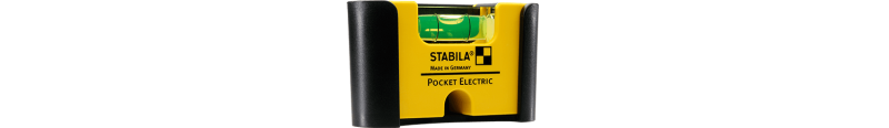 Stabila Pocket Electric spirit level, 7 cm, with belt clip - Default Title