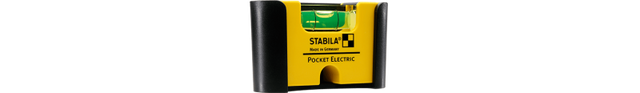 Stabila Pocket Electric spirit level, 7 cm, with belt clip - Default Title