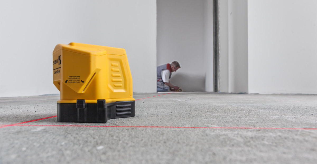 Stabila FLS 90 floor line laser, 3-piece set - Default Title