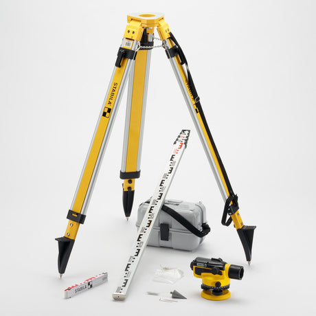 Stabila OLS 26 optical level, 8-piece set - 8-piece set