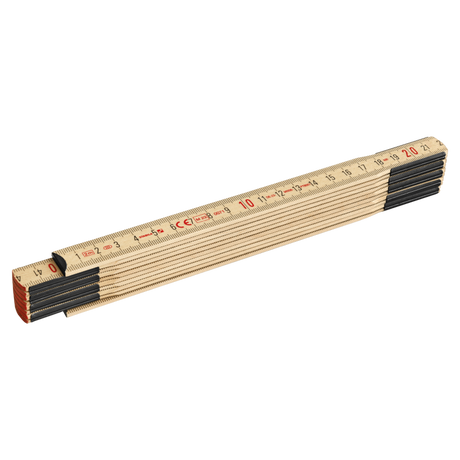 Stabila Type 507 N wooden folding rule, 2 m - Default Title