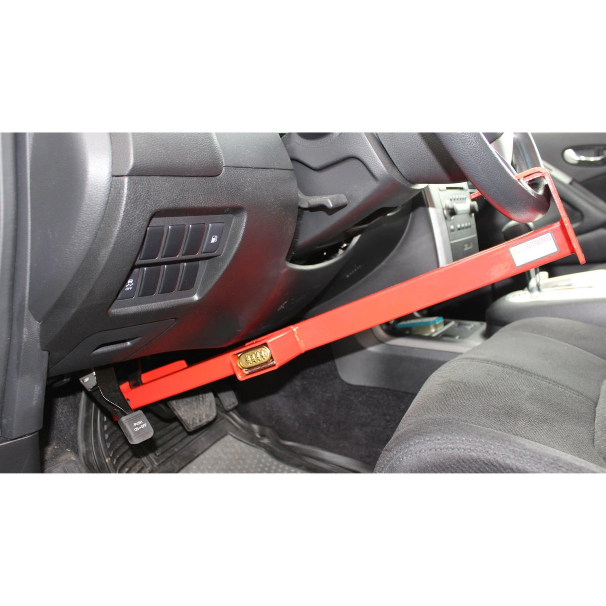 Steering Wheel To Brake Pedal Lock Heavy Duty Theft Prevention For Cars Trucks Trailers by The Equipment Lock Company