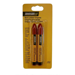 Johnson Lumber Crayon Red - Pack of Two by Johnson
