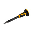 Roughneck Concrete Chisel With Guard 300 x 25 x 4mm Point by Roughneck