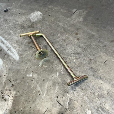 Internal Clamp - T-Bar Perp Joint (103mm / half brick) by Rhinobuild