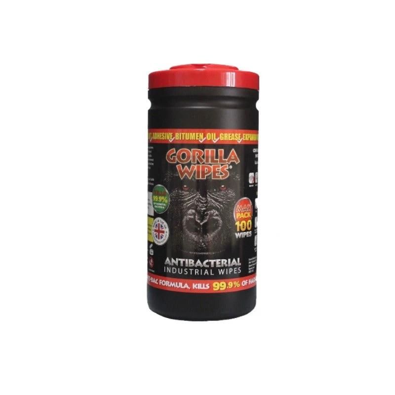 Gorilla Wipes Tub (100 wipes) by Gorrilla Wipes