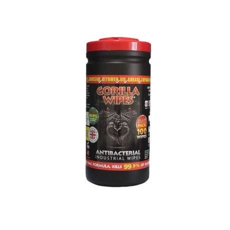 Gorilla Wipes Tub (100 wipes) by Gorrilla Wipes